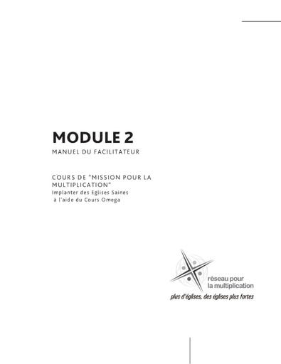Module 2 Mission Pour la Multiplication