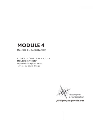 Module 4 Mission pour la Multiplication