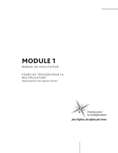 Module 1 Mission pour la Multiplication